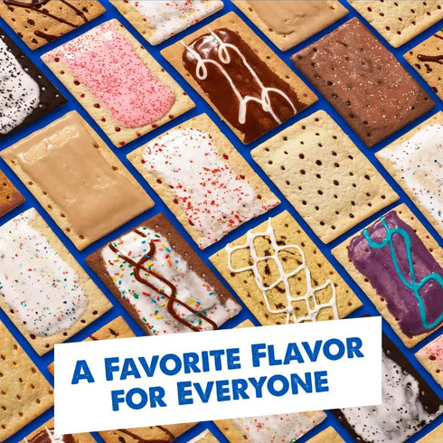 Pop-Tarts Frosted Strawberry, 48 Count - Sweet Strawberry Filling, Frosted Pastry, Perfect for Breakfast, Snacking, or On-the-Go, Large Pack, Baked with Real Fruit